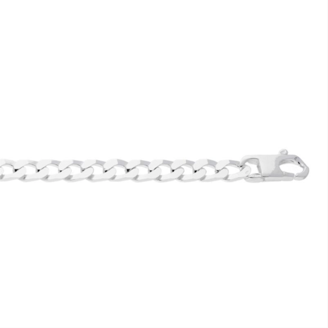 heren ketting zilver gourmet
